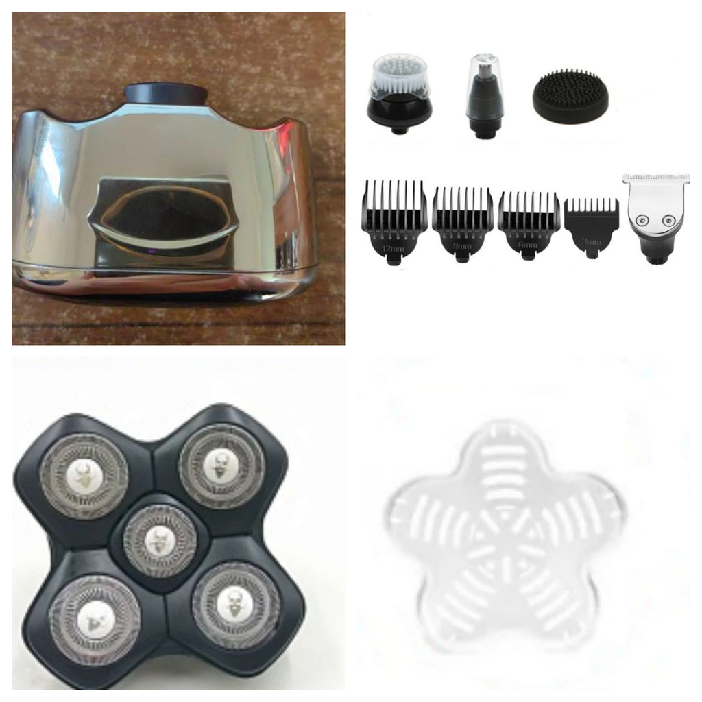 Digital Six-bit Electric Shaver Head Hair Clipper