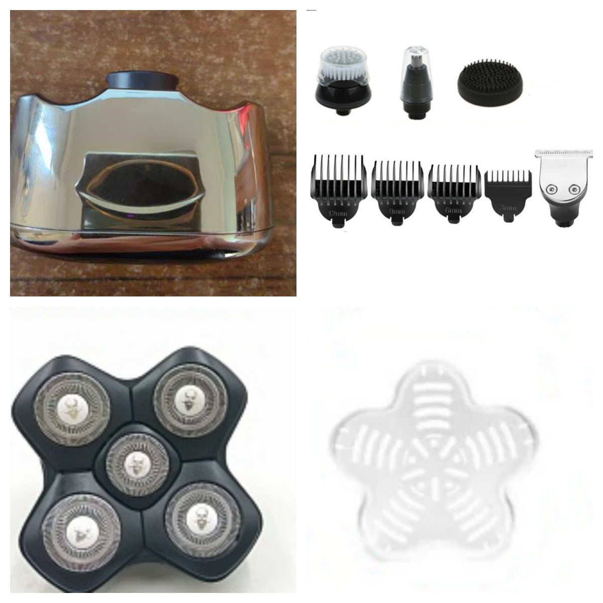 Digital Six-bit Electric Shaver Head Hair Clipper