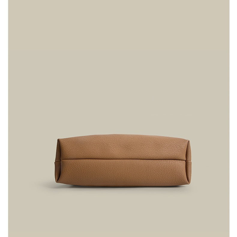 Soft Leather Tote Big Bag Fashion Simple Shoulder Bag