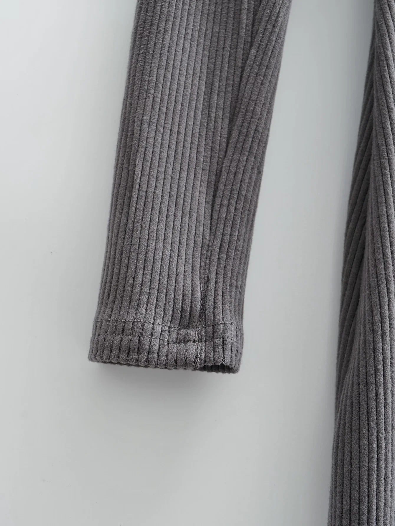 Women's Tight Deep V Neck Tight Hip Skirt