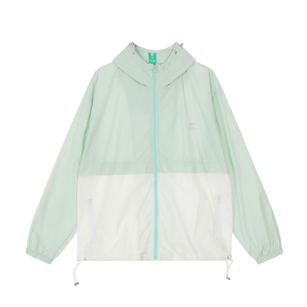 Fashion Stitching Shell Jacket Men And Women