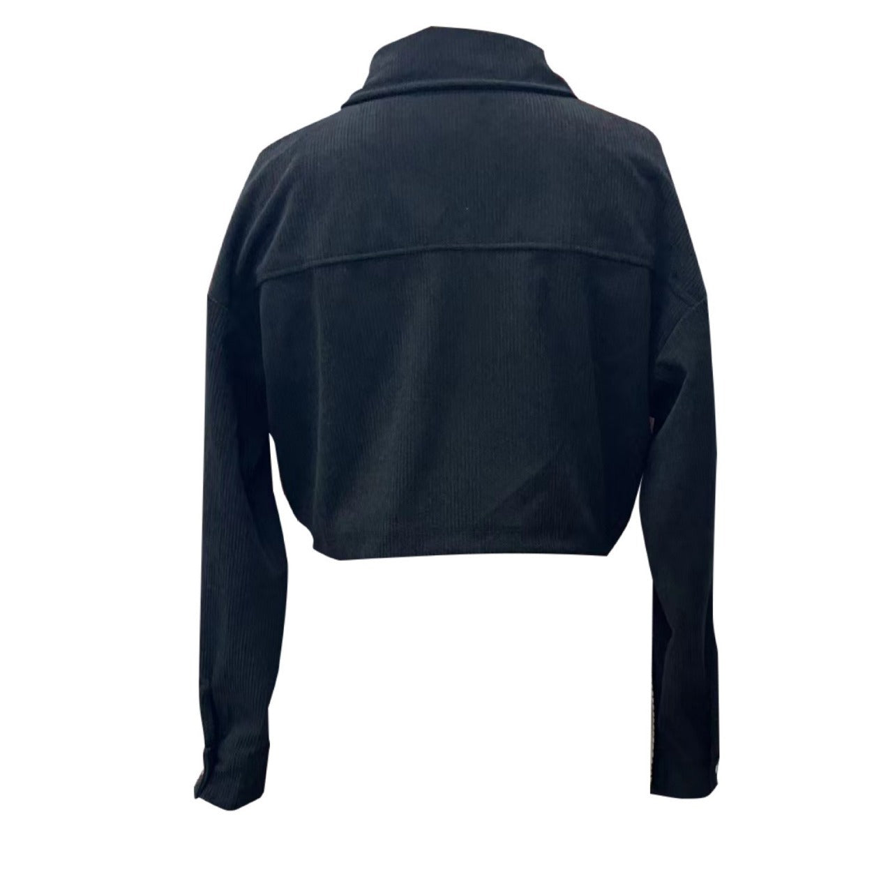 European And American Lantern Long Sleeve Corduroy Casual Short Coat Jacket