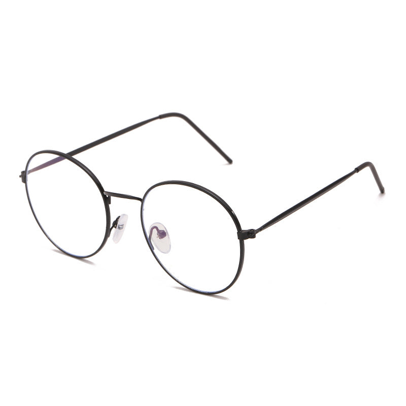 Anti Blue Glasses Metal Round Fashion