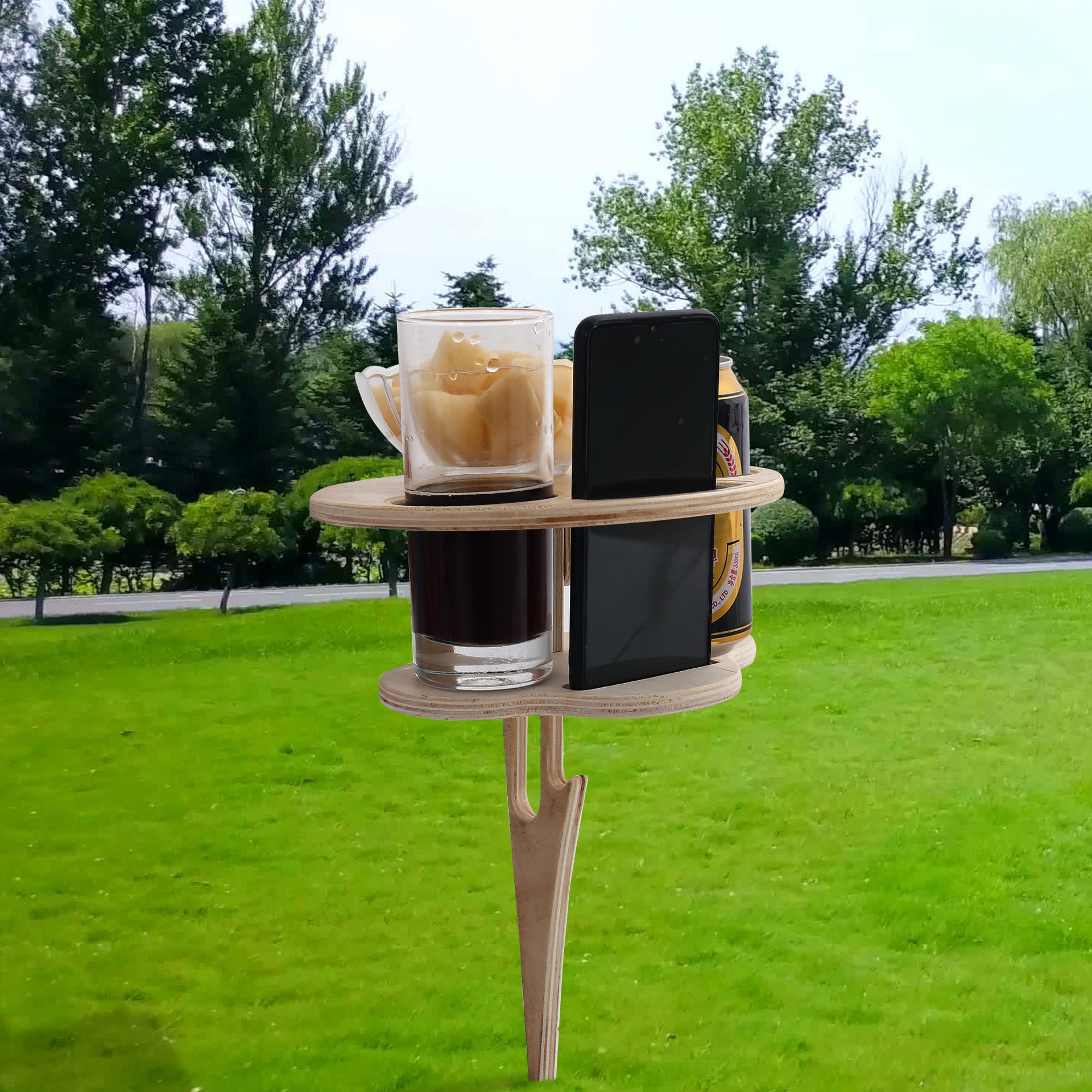 Outdoor Portable Folding Wine Table Red Wine Glass Wine Table Outdoor Beach Wine Table