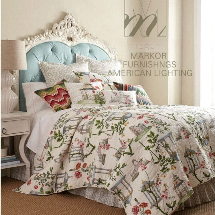 American Simple Jingdezhen Ceramic Table Lamp