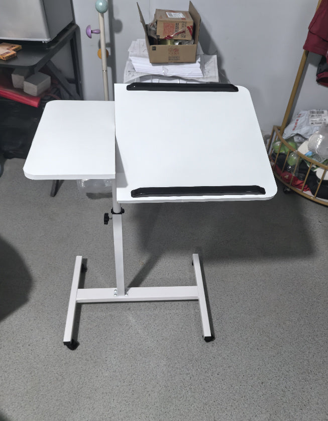 Rotatable Bedside Table Adjustable For Home Use