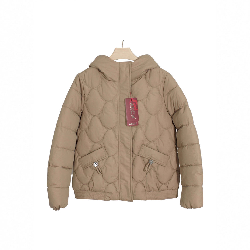 Thick Hooded Winter Cotton-padded Coat