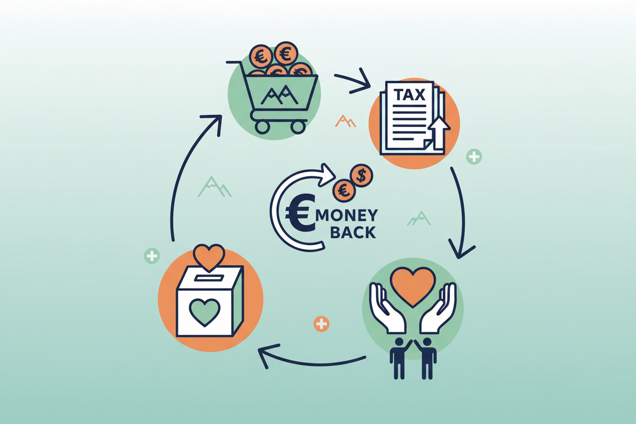 money back add a sign